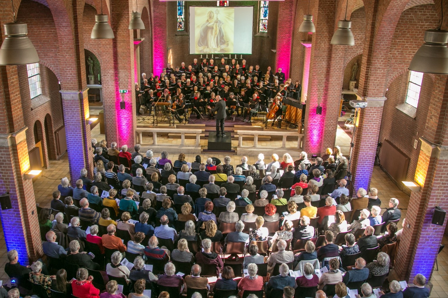 optreden bij kapel Fletcher hotel